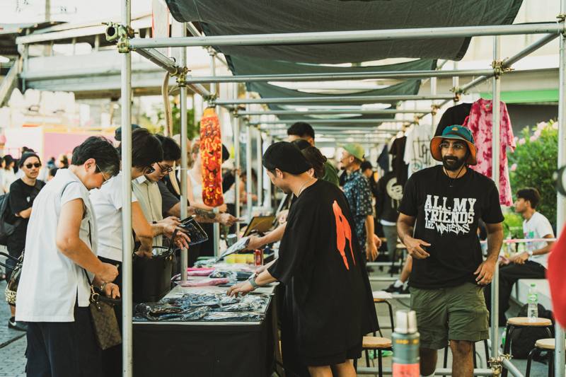 Street art market, Bangkok