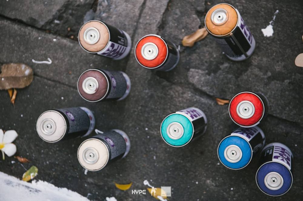 Spray cans, Meet for Community